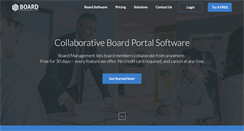 Desktop Screenshot of boardmanagement.com